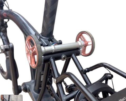 H&H Dual Tone Easy Wheels Extender for Brompton Bicycle