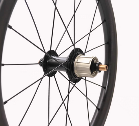 Aceoffix 713g c25 16" 349 7 Speed Carbon Wheelset for Brompton Bicycle