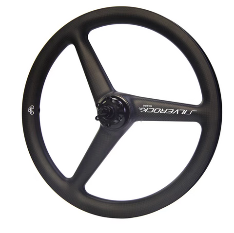 Silverock 16" 349 3 Spokes Carbon 7 Speed Wheelset for Brompton Bicycle