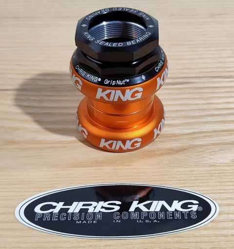 Chris King Gripnut ec34 1-1/8 Threaded Headset for Brompton Bicycle
