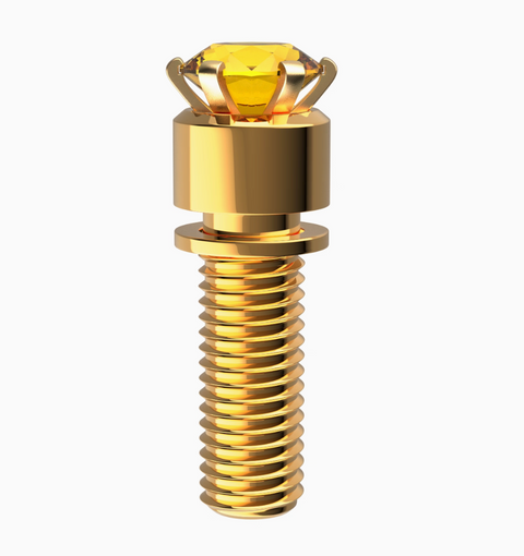 BOOYOUNG Sparkler Titanium Handlebar Main Bolt for Brompton Bicycle