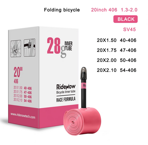 Ridenow 20" 406 Ultralight Bicycle Inner Tube