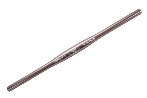 WOOdman 31.8 x 580mm Wide'n Wild XC XL Handlebar for Brompton Bicycle T/G Line