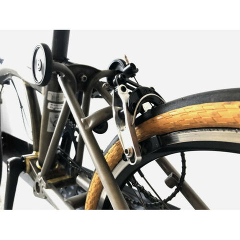 Union Jack Aluminium 7075 eeBrake extender for Brompton Bicycle