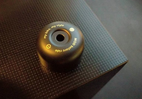 MIniMODs Brass Bell with brass Twist Screw for Brompton Bicycle