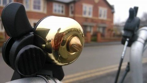 MIniMODs Brass Bell with brass Twist Screw for Brompton Bicycle
