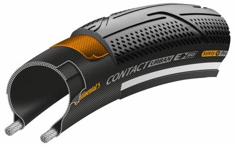 Continental 16 x 1.35 Inch 35-349 Contact Urban Tyre for Brompton Bicycle