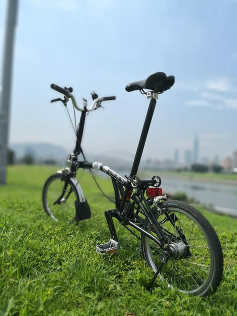 MiniMods x KCNC Groovy Anti-Slip Aluminum Seatpost for Brompton Bicycle