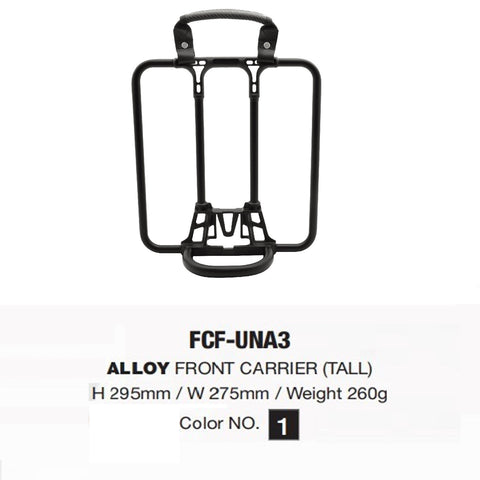 Ridea Carbon/Alloy Front Bag Rack for Brompton Bicycle