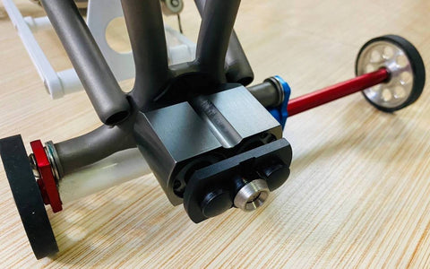Double Cylinder Air Suspension Block for Brompton Bicycle