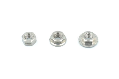 Ti Parts Workshop Titanium Rear Wheel Flange Nut for Brompton Bicycle