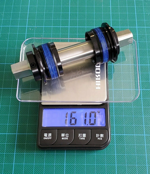 H&H Titanium Hollow Spindle Bottom Bracket for Brompton Bicycle