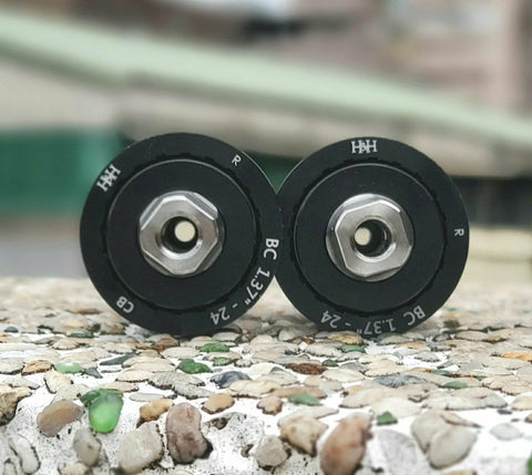 H&H Titanium Hollow Spindle Bottom Bracket for Brompton Bicycle