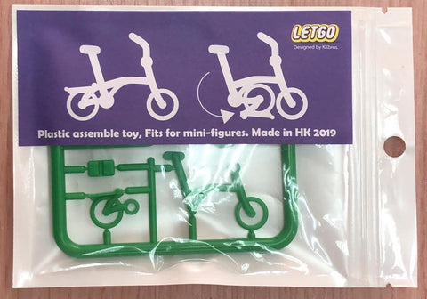 Letgo Brompton Bicycle for Lego Minifigures