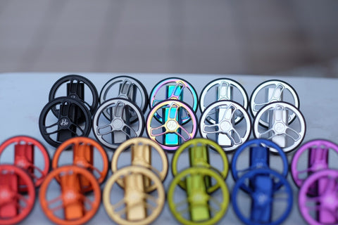 H&H ID4 No Spring Hinge Clamp Set for Brompton Bicycle