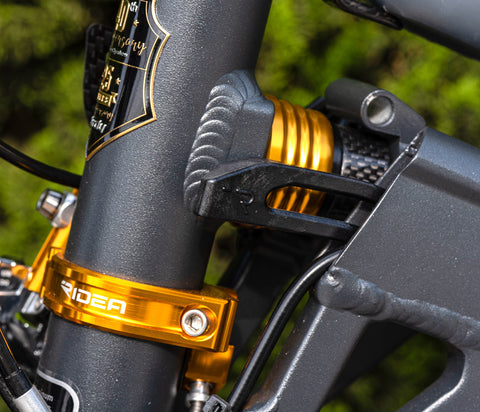 Ridea Carbon Ultra Strong Rear Frame Hook for New Gen Birdy Bicycle