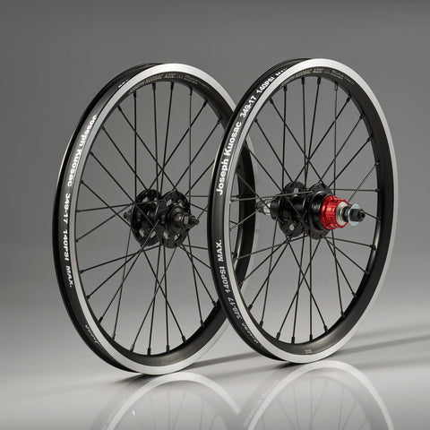 Joseph Kuosac 16" 349 A22C Wheelset for Brompton Bicycle