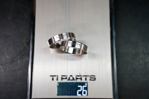Ti Parts Workshop Chris King Inset 7 Headset Adaptor for Brompton T-Line Bicycle