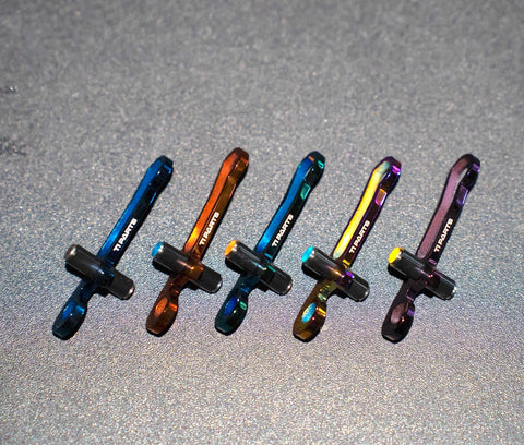 Ti Parts Workshop Rear Frame Clip for Brompton Bicycle