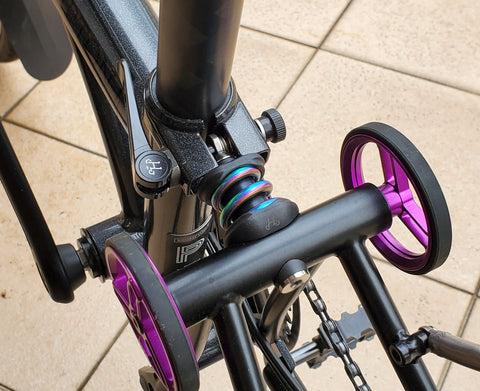 H&H Titanium Suspension for Brompton Bicycle P/T Line