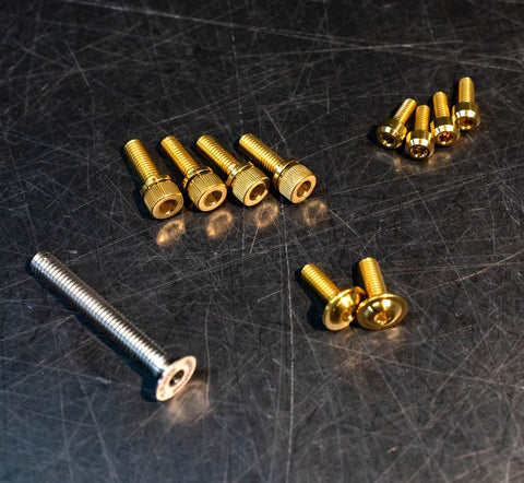 Ti Parts Workshop Titanium Bolts Set for Brompton Bicycle T Line