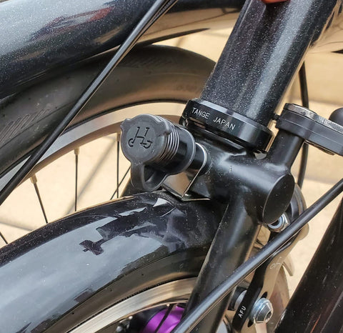 H&H Pedal Holder Rubber Cap for Brompton Bicycle