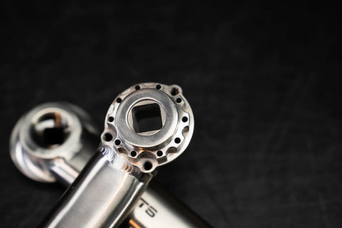 Ti Parts Workshop Titanium Square Taper Crank Arms for Brompton Bicycle
