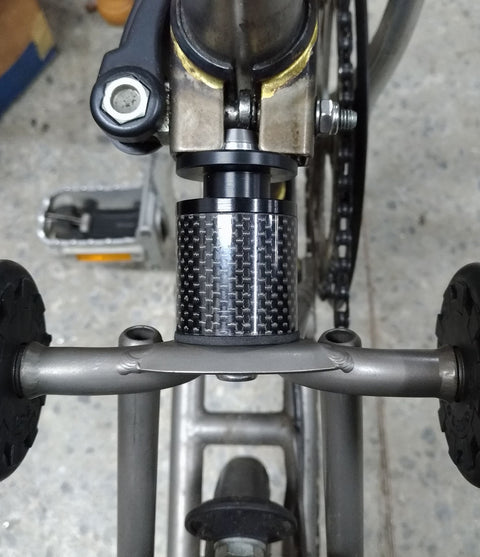 Carbon Air Suspension Block for Brompton Bicycle