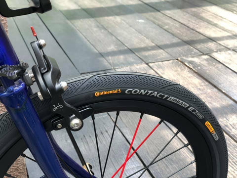 Continental 16 x 1.35 Inch 35-349 Contact Urban Tyre for Brompton Bicycle