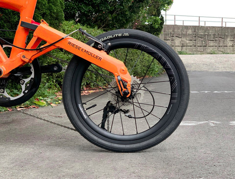 Hubsmith Locust A355 18" Wheelset for Birdy Bicycle