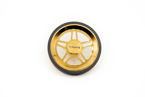 Ti Parts Workshop Chrome Paint 66mm Eazy Wheels for Brompton Bicycle