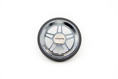 Ti Parts Workshop Chrome Paint 66mm Eazy Wheels for Brompton Bicycle