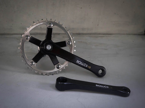 ROLLCii 13 BCD130 Narrow Wide Bicycle Crankset