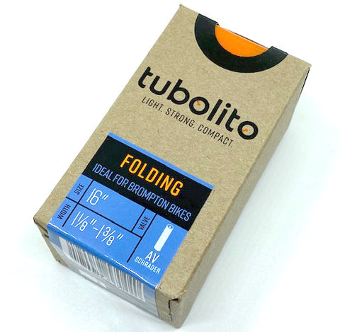 Tubolito 16" Lightweight Inner Tube for Brompton Bicycle