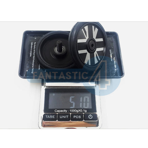 Union Jack 55mm Eazy Wheels for Brompton Bicycle