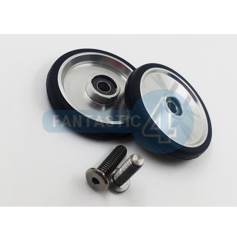 Union Jack 55mm Eazy Wheels for Brompton Bicycle