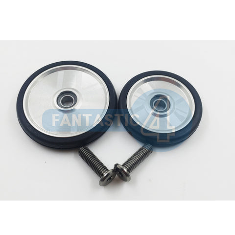 Union Jack 55mm Eazy Wheels for Brompton Bicycle