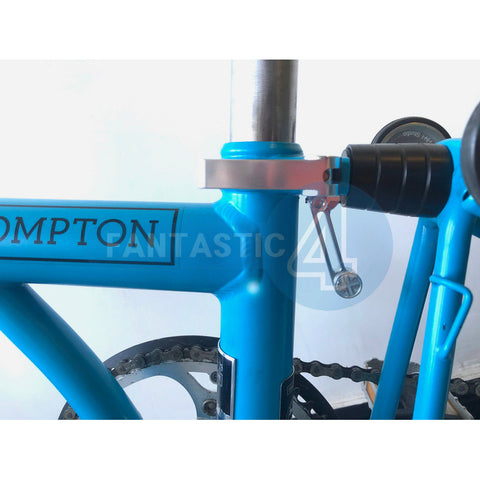 Union Jack CNC Seatpost Clamp Set for Brompton Bicycle