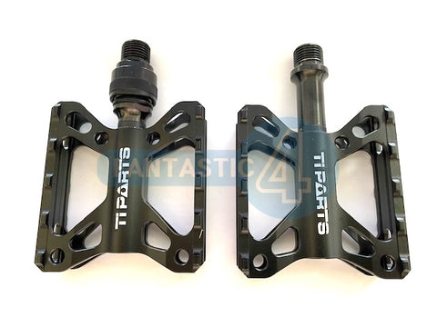 Ti Parts Workshop Aluminium Double X QD Pedal for Brompton Bicycle