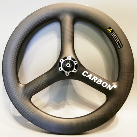 Carboncian 18" 355 3 Spokes Carbon Wheelset for Birdy Bicycle