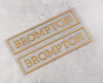 Fantastic4 Brompton Bicycle Frame Waterproof Sticker