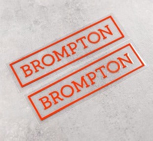 Fantastic4 Brompton Bicycle Frame Waterproof Sticker