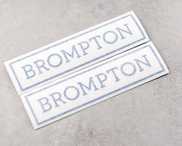Fantastic4 Brompton Bicycle Frame Waterproof Sticker