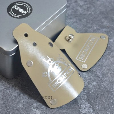 KEEP Leather Mud Flap for Brompton Bicycle