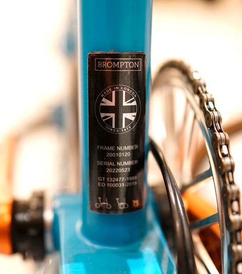 Union Jack 2023 Style Badge for Brompton Bicycle