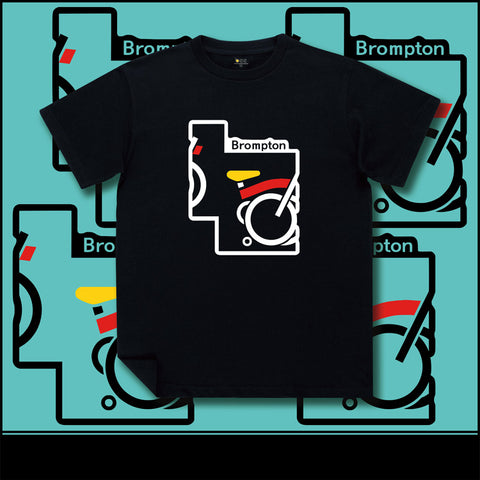 F+ BEE-3 Brompton Bicycle T-Shirt