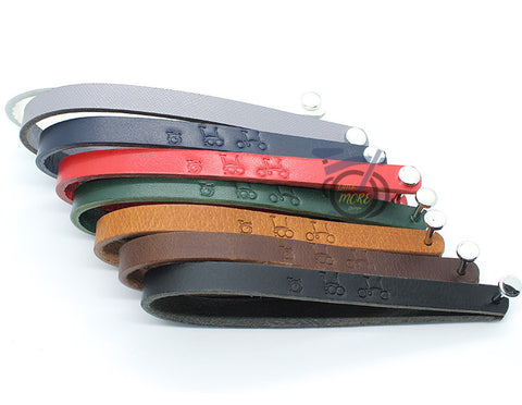 Leather Luggage Block Pull Strap for Brompton Bicycle