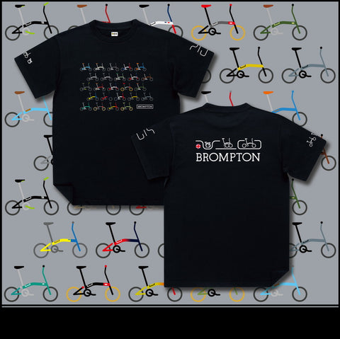 F+ BEE-4 Brompton Bicycle T-Shirt