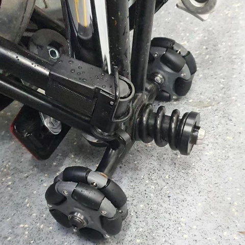 DJCRAWLER Omni Easy Wheels for Brompton Bicycle