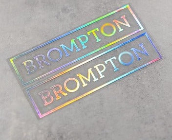Fantastic4 Brompton Bicycle Frame Waterproof Sticker